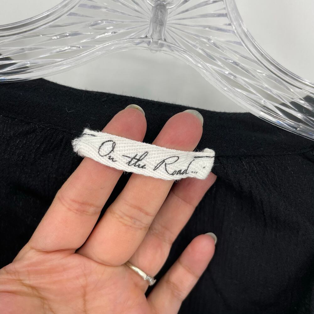 On The Road Tunic Black Top Size Medium/Large - Picture 4 of 6